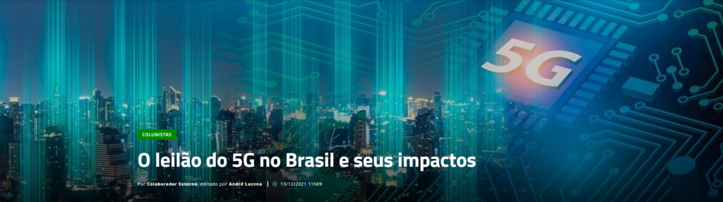 O leilão do 5G no Brasil e seus impactos